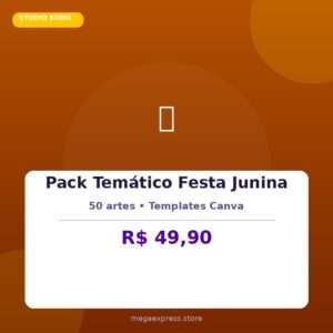 Pack Temático Festa Junina – Arte Completa